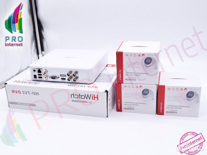 Купольные камеры HiWatch 5Mpx с микрофоном