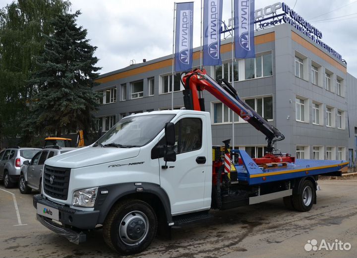 ГАЗ ГАЗон Next C41R13 с КМУ, 2022