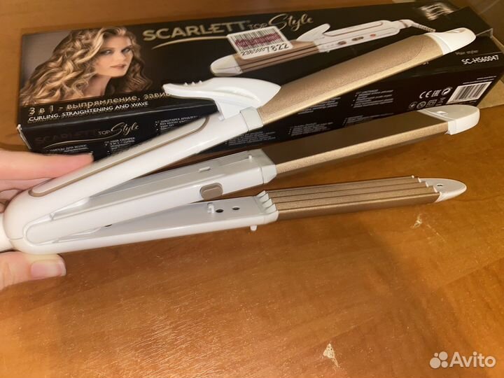 Выпрямитель плойка и гофре 3в1