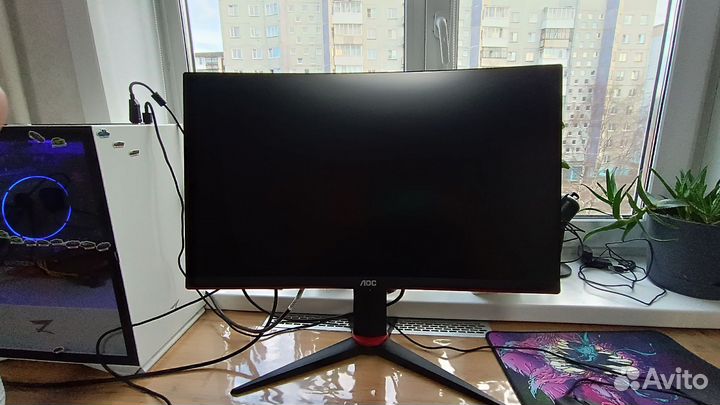 Игровой монитор,AOC 24 165hz, Full HD, 1ms