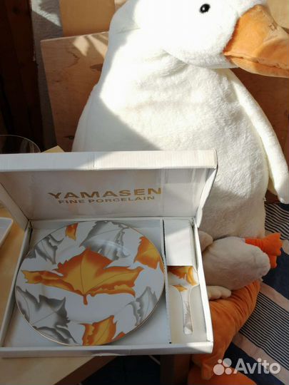 Блюдо для торта с лопаткой