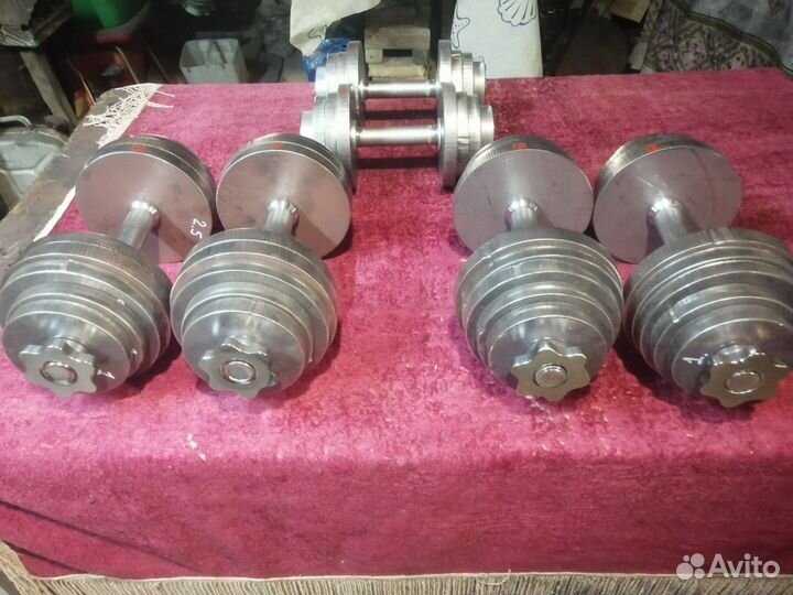 Гантели разборные 21. 19.11кг