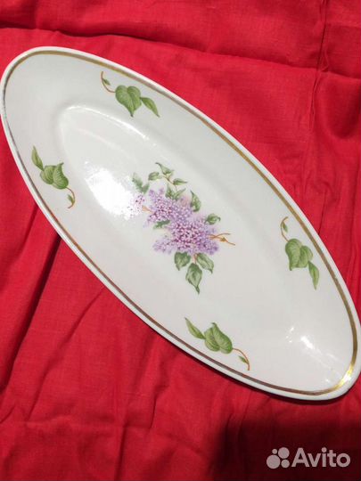 Маленькая селедочница дулево сирень СССР