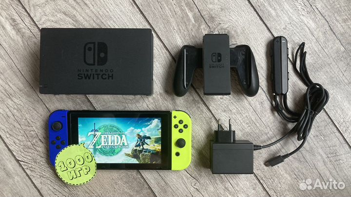Nintendo Switch 15000 + игр прошитые