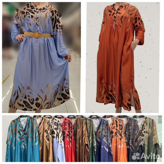 Платье шелковое Италия разные расцветки