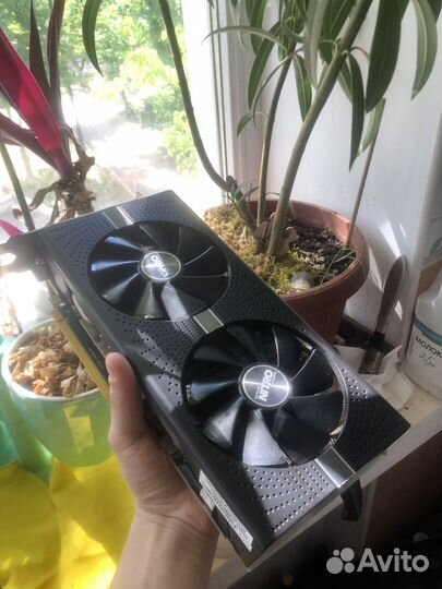 Видеокарта rx580 4gb sapphire nitro+