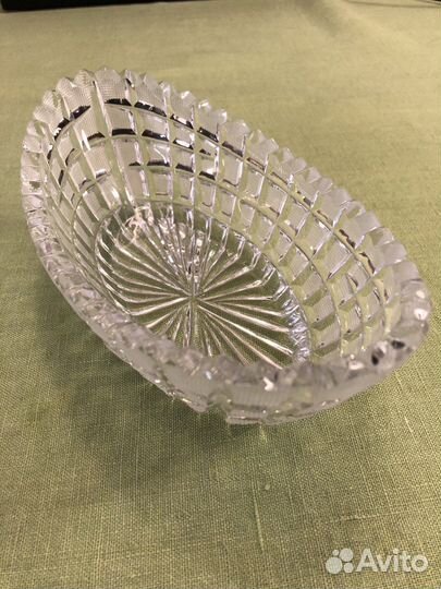 Салатники хрустальные