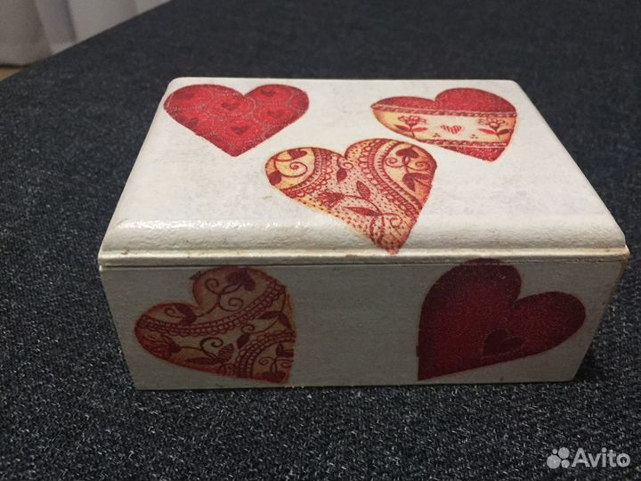 Шкатулка крафтовая