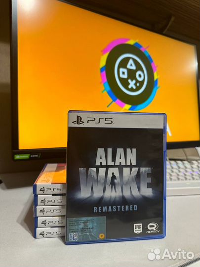 Alan Wake remastered диск для PS5