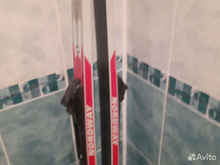 Комплект : Лыжи,ботинки,палки Фишер