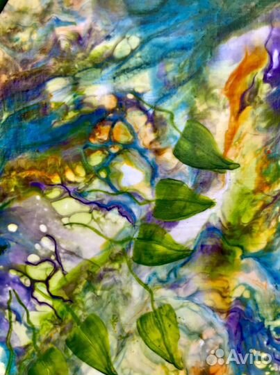 Картина Флюид Арт 35-40см