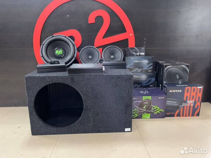 Комплект громкий фронт+саб Deaf Bonce