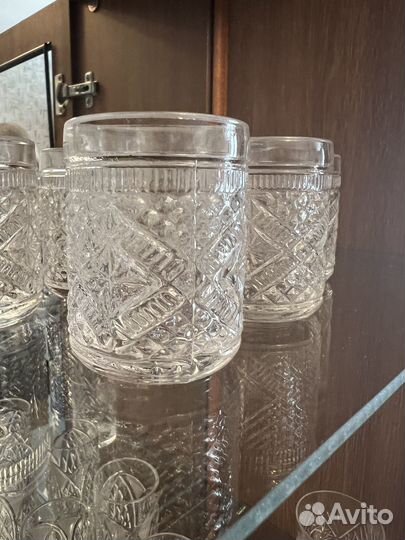 Хрустальные фужеры бокалы СССР