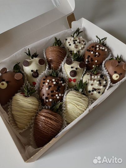 Клубника в бельгийском шоколаде