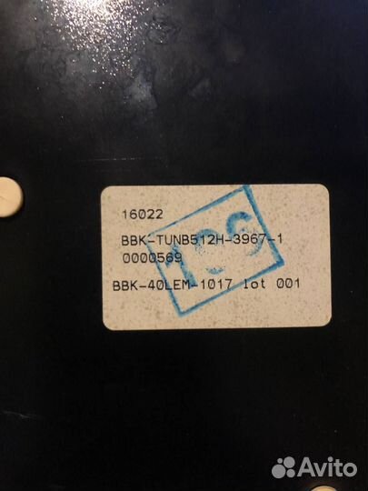 Телевизор bbk 40lem-1017/t2c Плата