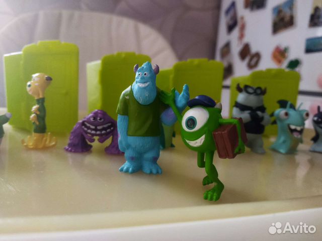 Корпорация монстров фигурки 11 шт