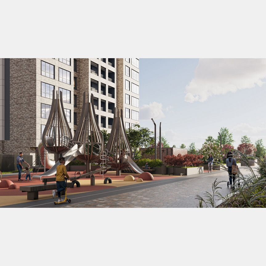 1-к. квартира, 38 м², 2/18 эт.