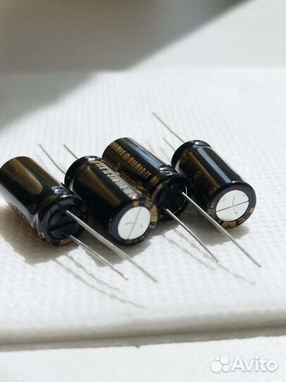 Конденсаторы Nichicon kz, Elna silmic ii, EM fever