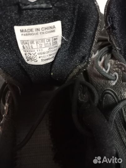 Кроссовки женские 38 размер черные б/у