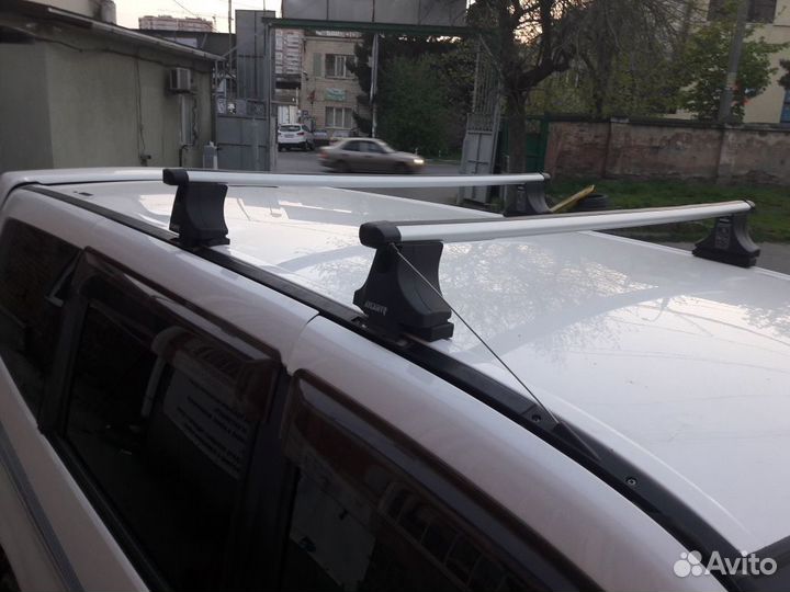 Багажник Атлант на крышу Fiat Doblo аэро эко