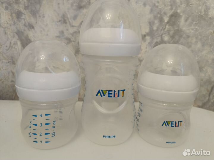 Бутылочки антиколиковые avent новые