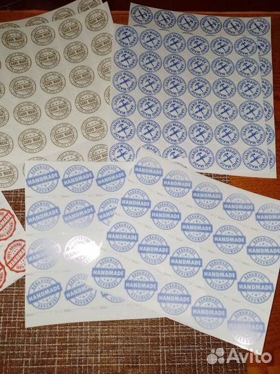 Бирки для изделий ручной работы