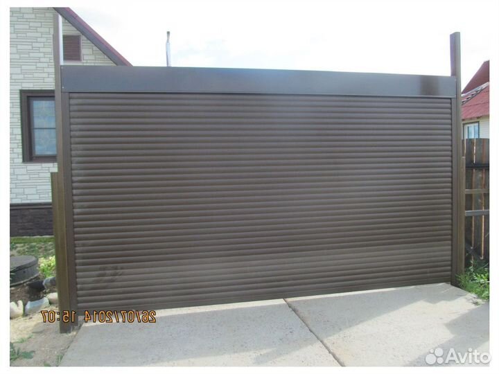 Ворота алютех роллетные
