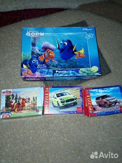 Книги, пазлы
