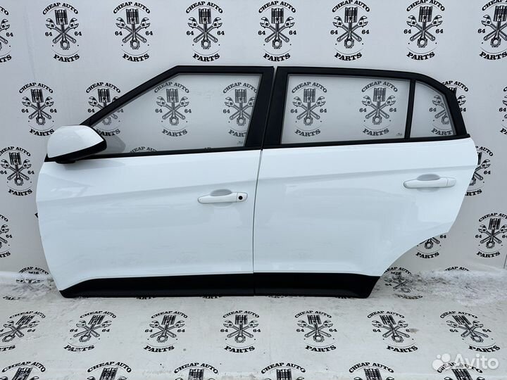 Двери левые Hyundai Creta Оригинал в сборе