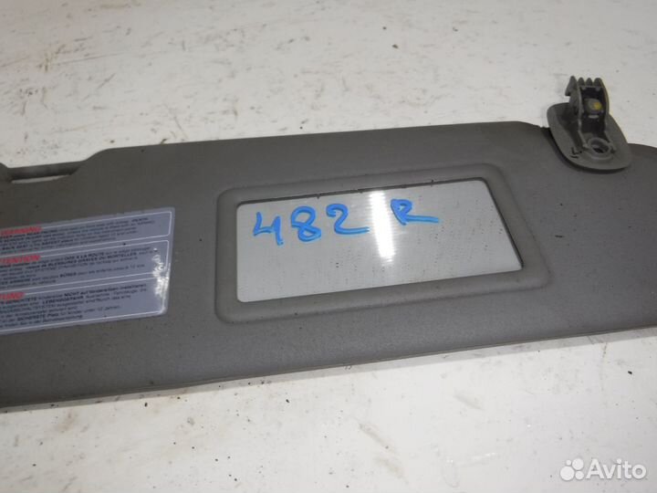 Козырек солнцезащитный Renault Logan