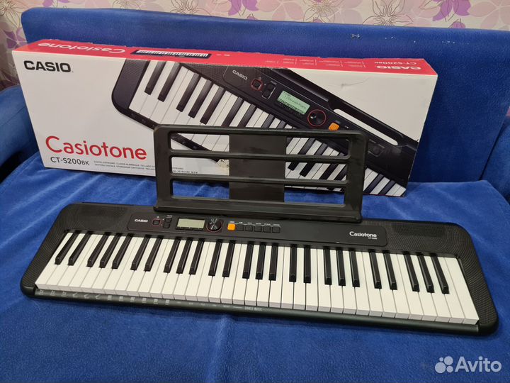 Синтезатор casio ct-s200bk