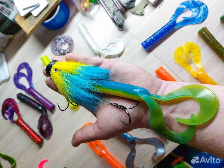 Miuras Mouse Big (бактейл, мышь на щуку) 25см 60г