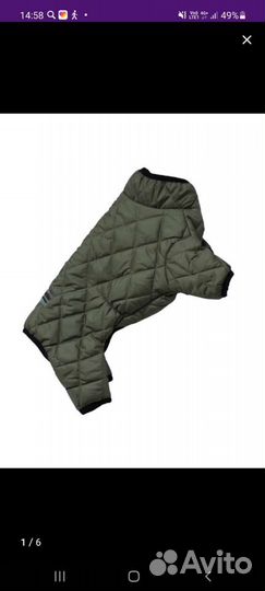 Комбинезон для собаки