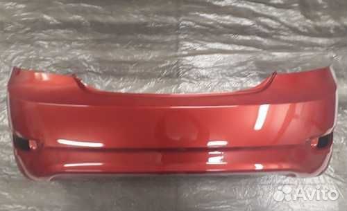 Бампера задний на Хендай Солярис крашенный