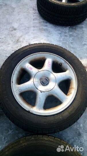 Диски с резиной липучка 15 вольво