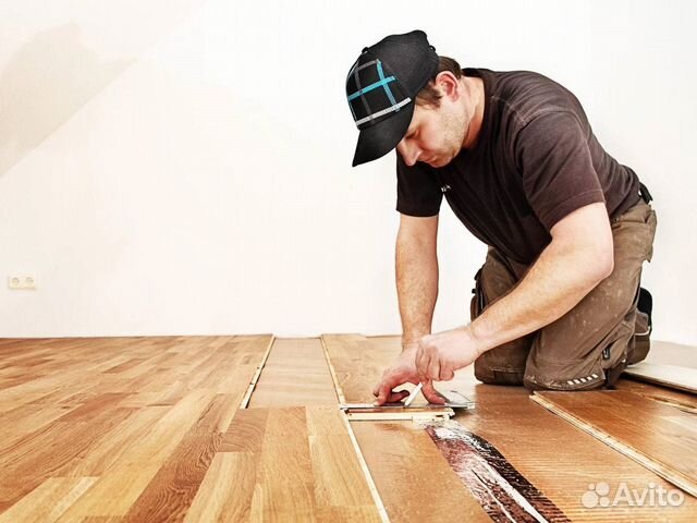 Укладка ламината / кварцвинила / паркета в Москве | Услуги | Авито