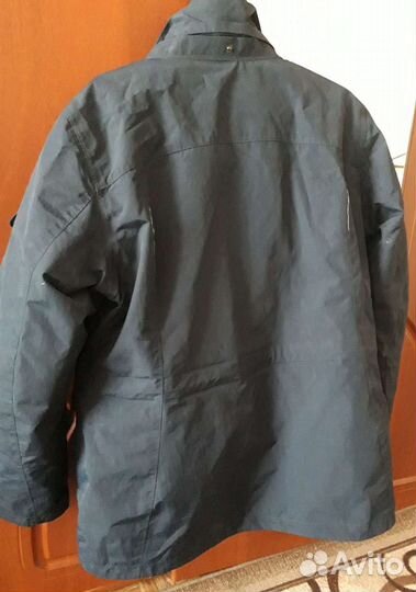 Куртка зимняя+весна 50р. Две в одной, Тёмно синяя