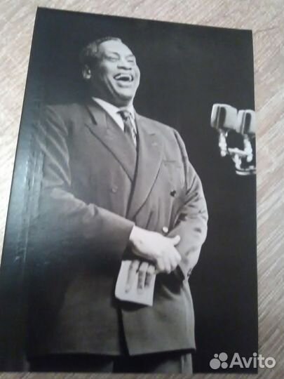 Комплект открыток. Поль Робсон. Американский певец