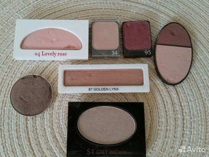 Тени для век Chanel Dior Clarins оригинал люкс