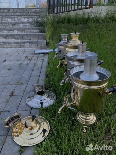 Самовар СССР на дровах Тульский