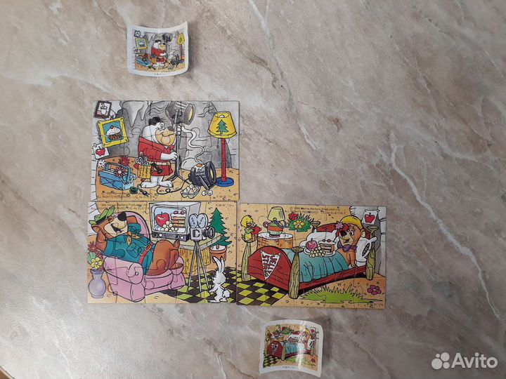 Пазлы Киндер Сюрприз 90-е