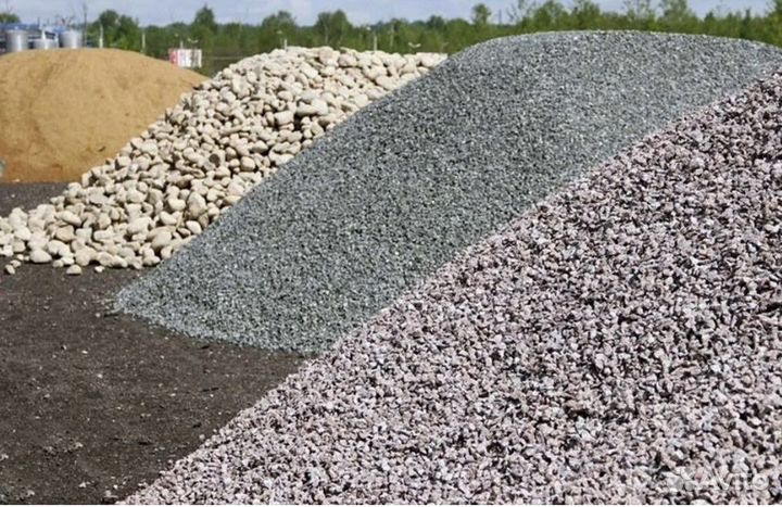 Щебень разной плотности