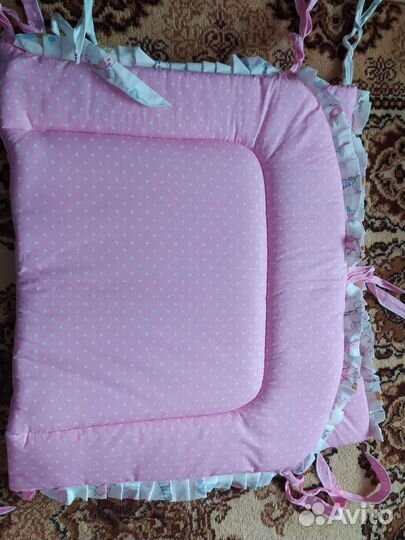 Бортики в детскую кроватку