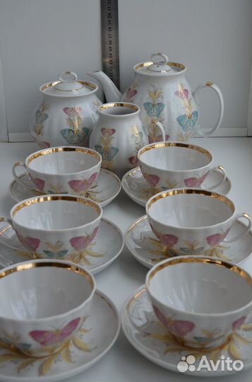 Разные сервизы Летняя симфония. Дулево