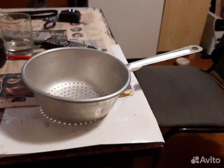 Дуршлаг алюминиевый