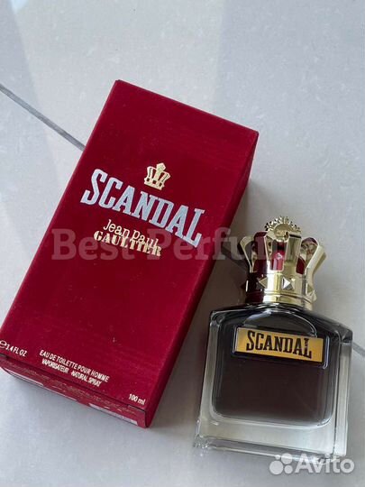 Jean Paul Gaultier Scandal Pour Homme 100ml духи
