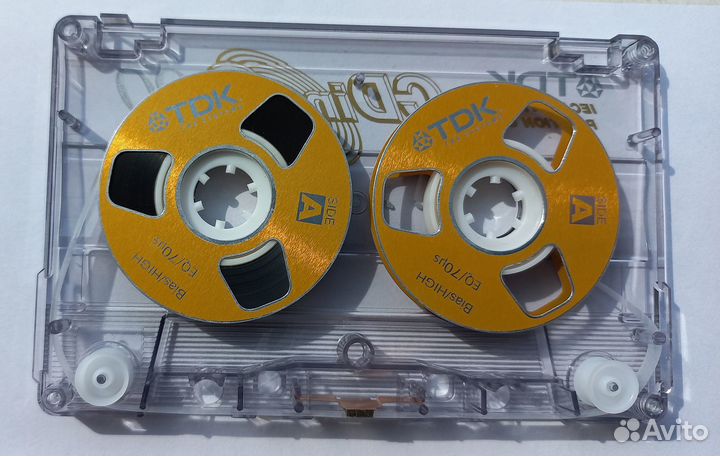 Аудиокассеты TDK CDing2 с металлическими катушками