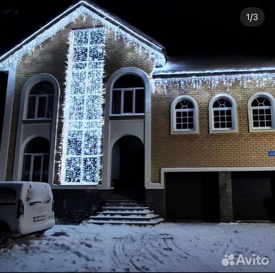 Новогодние оформления домов