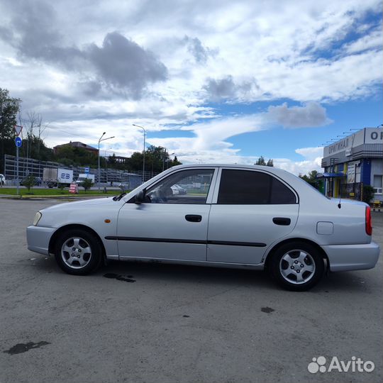 Hyundai Accent 1.5 МТ, 2008, 189 000 км