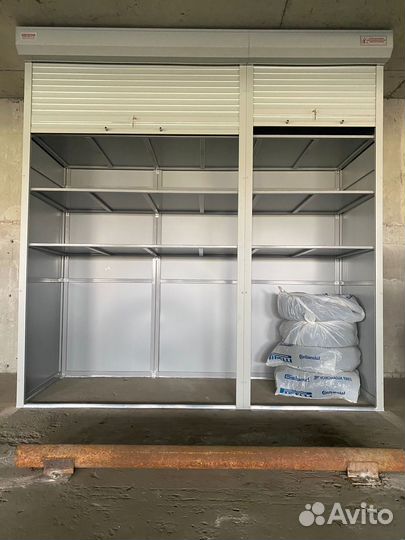 Металлические шкафы в паркинг